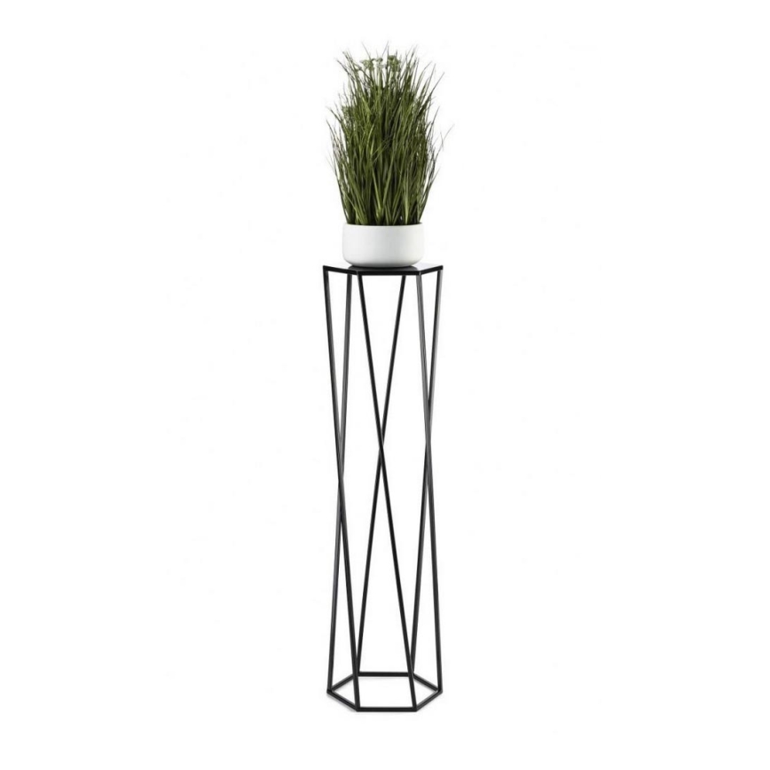 Flower stand 100x24 cm black