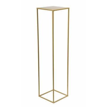 Flower stand 100x24 cm gold