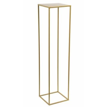 Flower stand 100x24 cm gold