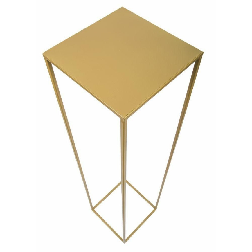 Flower stand 130x24 cm gold