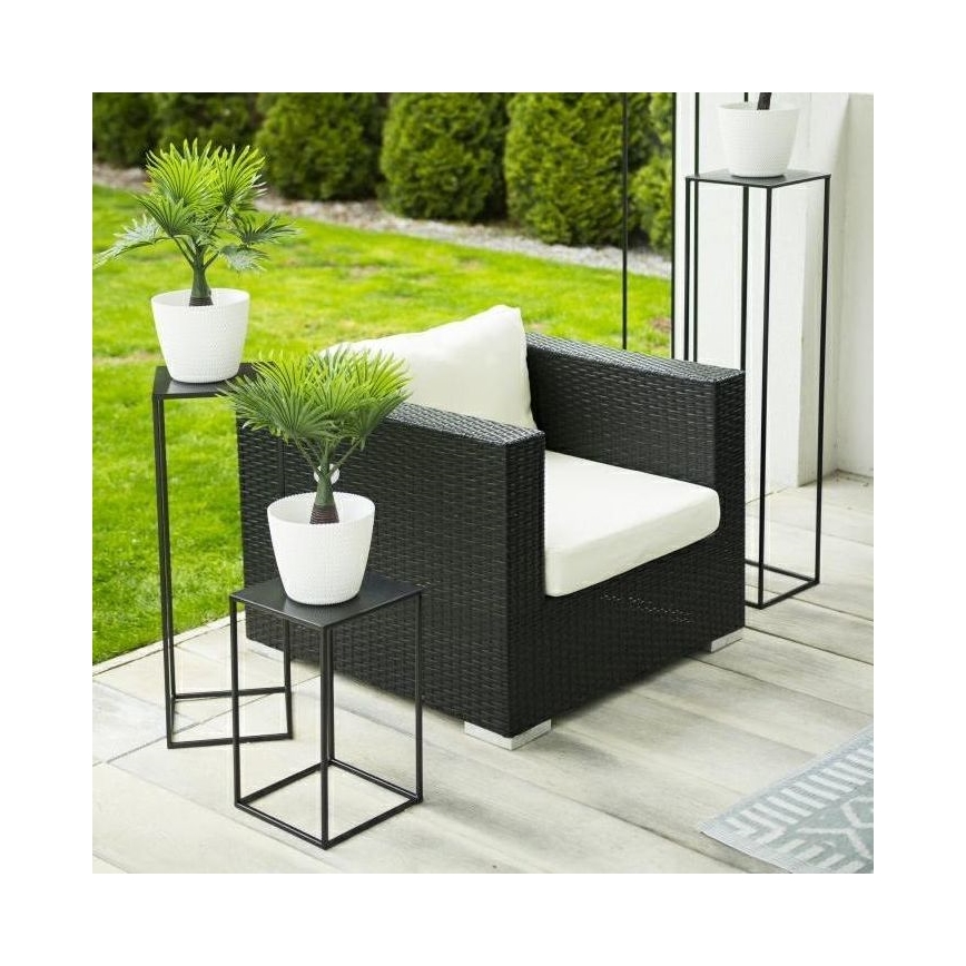 Flower stand 70x24 cm black