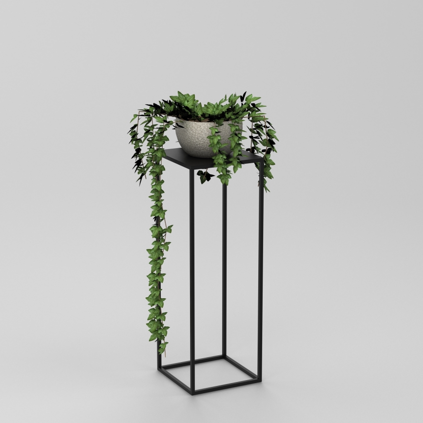 Flower stand 70x24 cm black