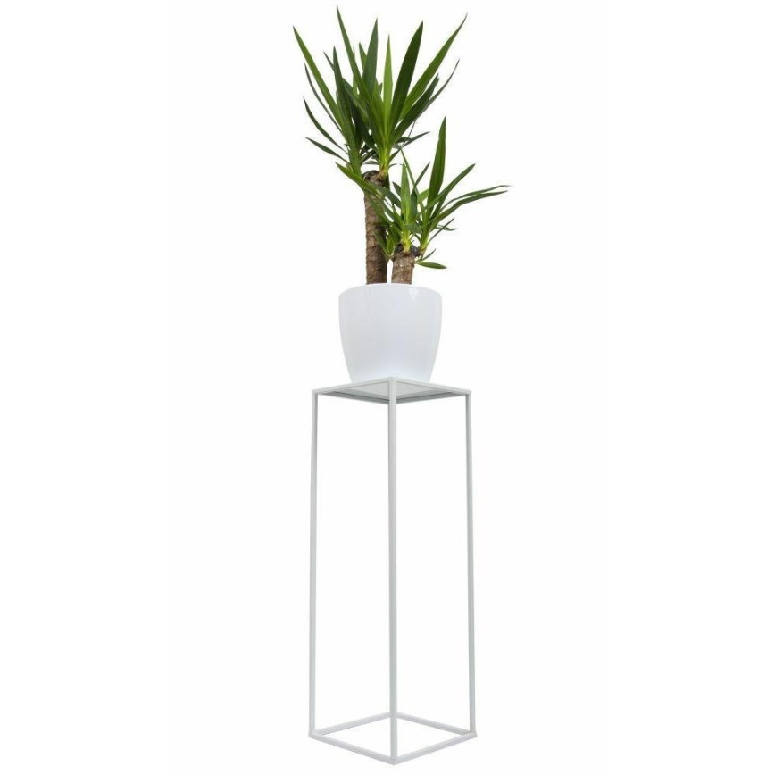 Flower stand 70x24 cm white