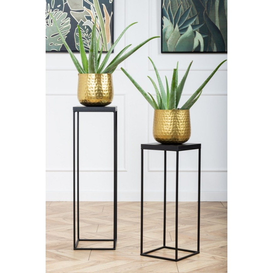 Flower stand BASICLOFT 60x24 black