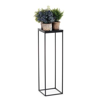 Flower stand BASICLOFT 80x24 black