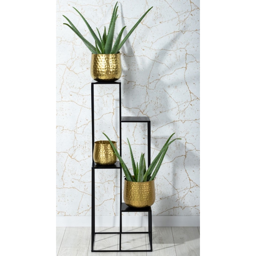 Flower stand KASKADA 110x40 black