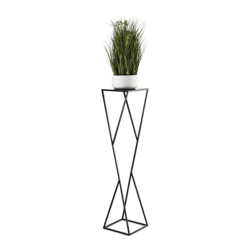 Flower stand LOFT 100x23,5 cm black