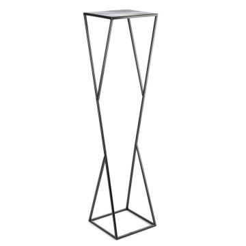 Flower stand LOFT 100x23,5 cm black