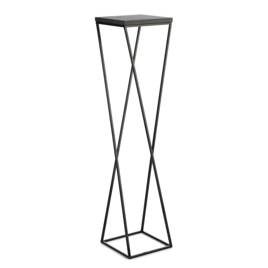 Flower stand LOFT 100x24 cm black