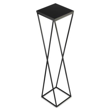 Flower stand LOFT 100x24 cm black