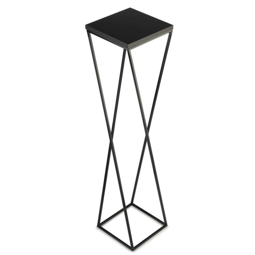 Flower stand LOFT 100x24 cm black