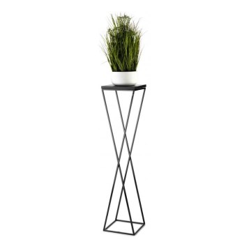 Flower stand LOFT 100x24 cm black