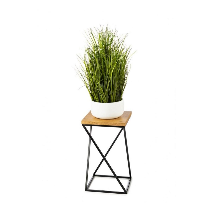 Flower stand LOFT 40x24 cm black/brown