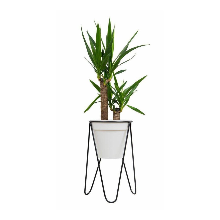 Flowerpot stand LOFT 50x30 cm black