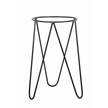 Flowerpot stand LOFT 50x30 cm black