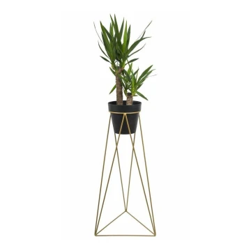 Flowerpot stand TRIANGL 90x50 cm gold