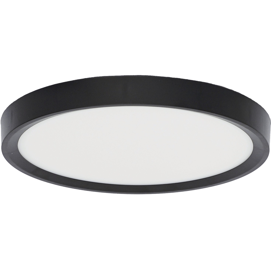 Fulgur 41811 - LED Ceiling light NOMY LED/18W/230V 3000/4000/6000K d. 23 cm black