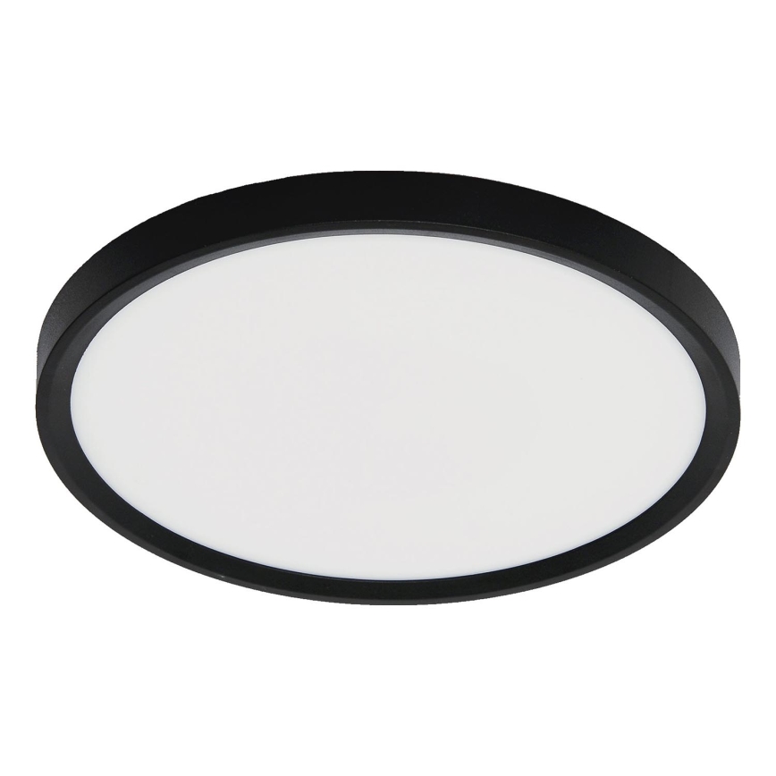 Fulgur 42362 - LED Ceiling light NOMY LED/24W/230V 3000/4000/6000K d. 30 cm black