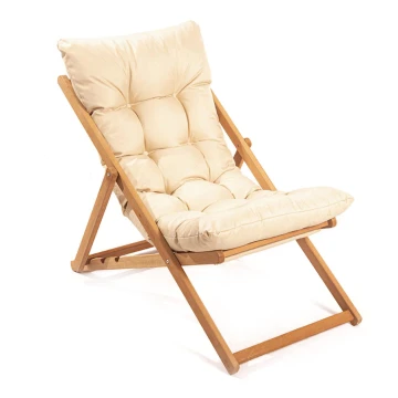 Garden chair 59x44 cm beech