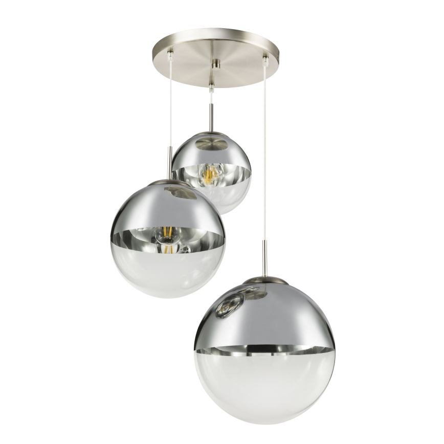 Globo - Chandelier on a string 3xE27/40W/230V d. 51 cm