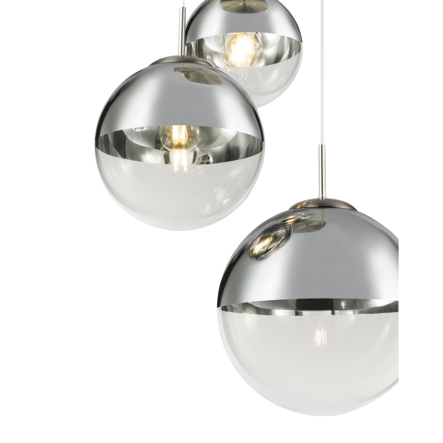 Globo - Chandelier on a string 3xE27/40W/230V d. 51 cm