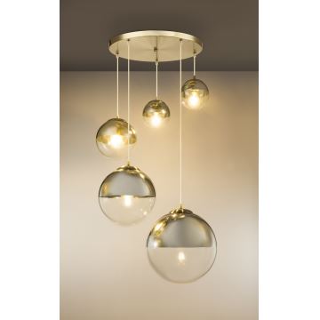 Globo - Chandelier on a string 5xE27/60W/230V d. 65 cm