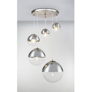 Globo - Chandelier on a string 5xE27/60W/230V d. 65 cm