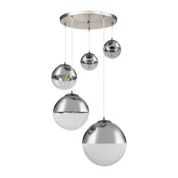 Globo - Chandelier on a string 5xE27/60W/230V d. 65 cm