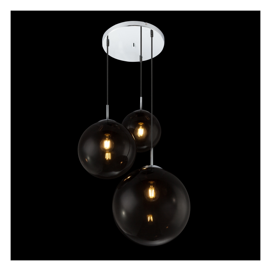 Globo - Chandelier on a string 3xE27/40W/230V d. 51 cm