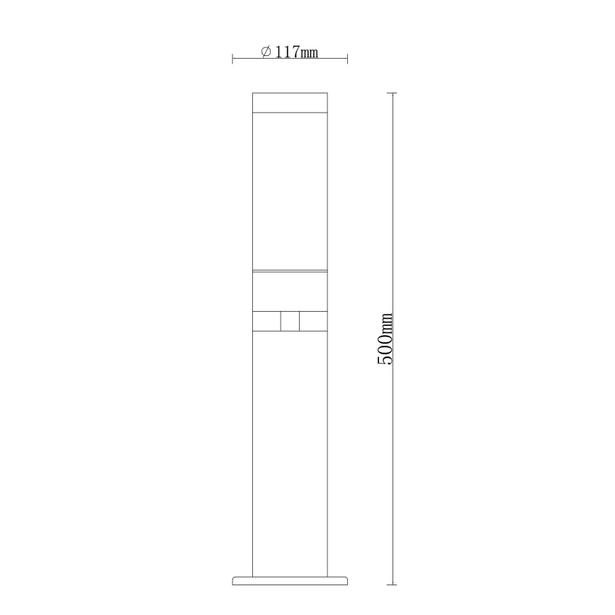 Globo - Outdoor lamp 1xE27/15W/230V IP44