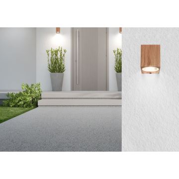 Globo - Outdoor wall light 1xGU10/35W/230V IP44