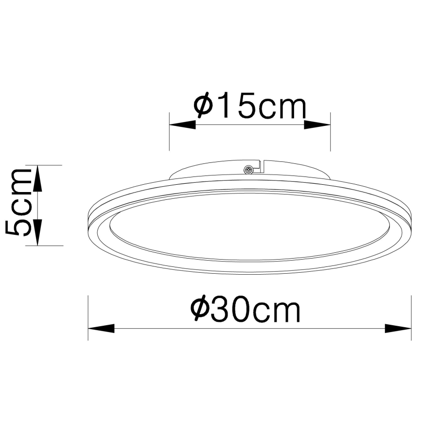 Globo - LED Ceiling light LED/30W/230V d. 30 cm