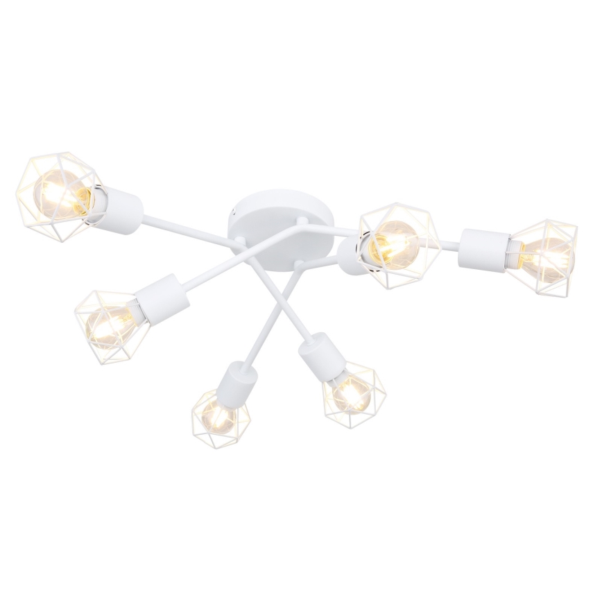 Globo - Surface-mounted chandelier 6xE14/40W/230V