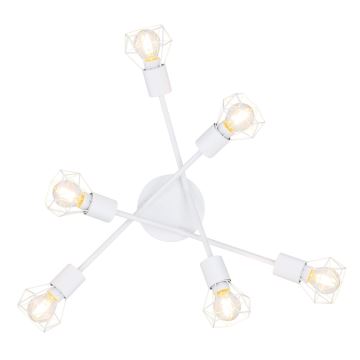 Globo - Surface-mounted chandelier 6xE14/40W/230V