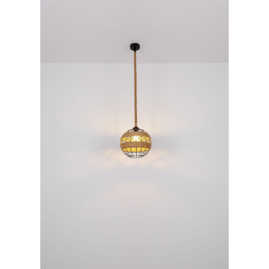 Globo - Chandelier on a string 1xE27/60W/230V