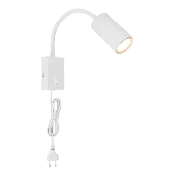 Globo - Flexible wall lamp 1xGU10/25W/230V white