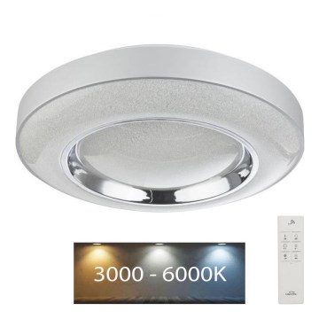 Globo - LED Dimmable ceiling light LED/36W/230V 3000-6000K + remote control