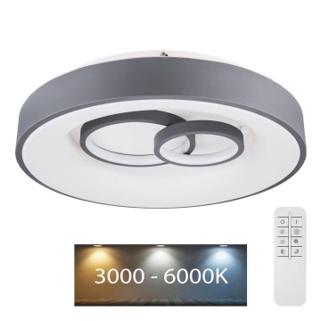 Globo - LED Dimmable ceiling light LED/50W/230V 3000-6000K + remote control