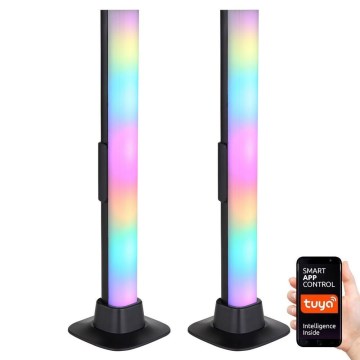 Globo RGB- SET 2x LED RGB Dimmable table lamp 2in1 LED/2W/5V USB Wi-Fi Tuya