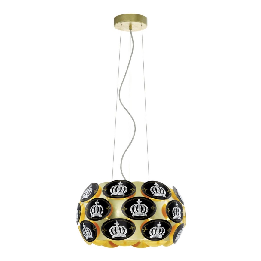 Glööckler by Eglo 31451 - Chandelier ALBINONI 3xE27/60W/230V