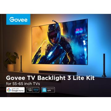 Govee - SET 2x Backlight TV 55-65" SMART LED backlight RGBICW Wi-Fi