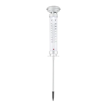 Grundig 89640 - LED Solar lamp with thermometer 1xLED/1,2V IP44