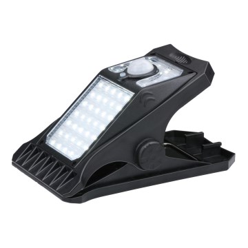 Grundig - LED Solar light with a sensor CLIP-ON LED/9W/3,7V IP44