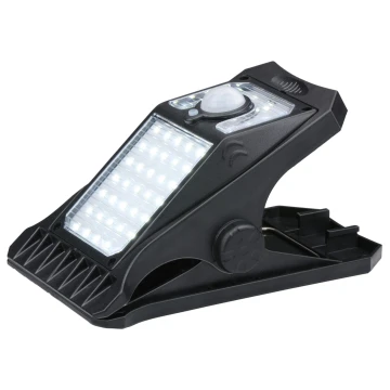 Grundig - LED Solar light with a sensor CLIP-ON LED/9W/3,7V IP44