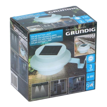 Grundig - LED Solar light with handle 3xLED/1xAA