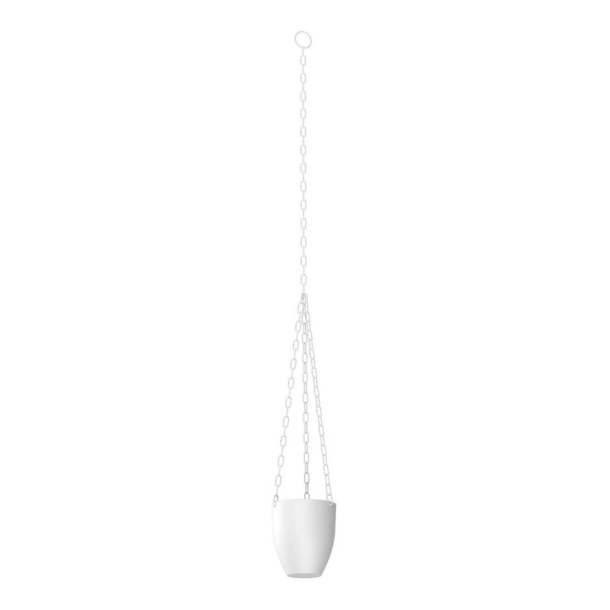 Hanging flowerpot 155x17 cm white