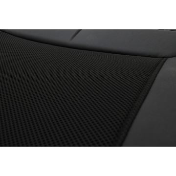 Heated seat cover with ventilation 18W/12V black