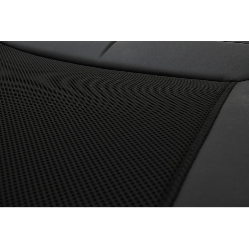 Heated seat cover with ventilation 18W/12V black