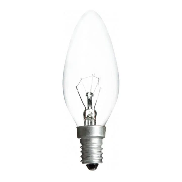 Heavy-duty bulb C35 E14/25W/230V 2700K