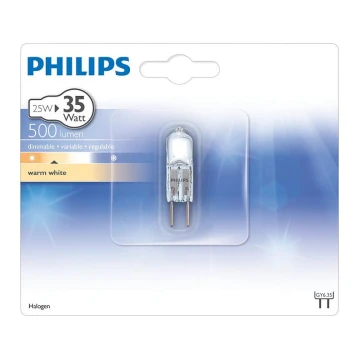Heavy-duty bulb Philips HALOGEN GY6,35/25W/12V 3000K